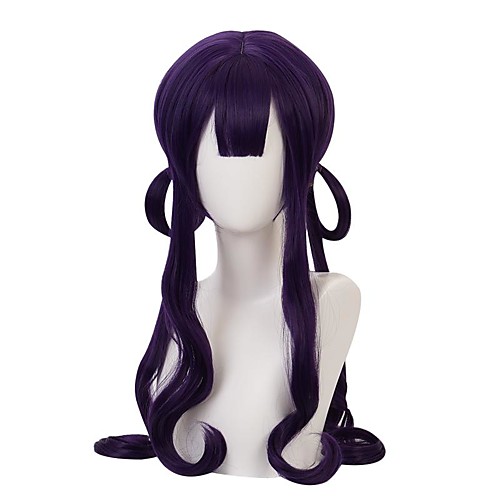 Toilet-bound Hanako-kun Shinjou Akane Cosplay Wigs Women's With 2 Ponytails 28 inch Heat Resistant Fiber Curly Purple Teen Adults' Anime Wig
Toilet-bound Hanako-kun Shinjou Akane Cosplay Wigs Women's With 2 Ponytails 28 inch Heat Resistant Fiber Curly Purple Teen Adults' Anime Wig