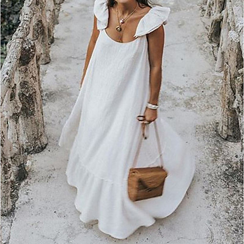 Women's Shift Dress Dress - Sleeveless Solid Color Summer Street chic 2020 White Black Red Yellow S M L XL XXL XXXL
Women's Shift Dress Dress - Sleeveless Solid Color Summer Street chic 2020 White Black Red Yellow S M L XL XXL XXXL
