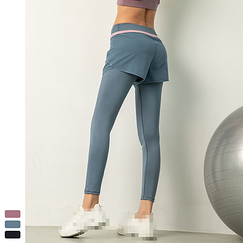 INFLACHI Women's High Waist Running Tights Leggings Running Shorts With Tights Leggings Bottoms 2 in 1 Gym Workout Running Jogging Training Tummy Control Butt Lift Quick Dry Sport Solid Colored Black
INFLACHI Women's High Waist Running Tights Leggings Running Shorts With Tights Leggings Bottoms 2 in 1 Gym Workout Running Jogging Training Tummy Control Butt Lift Quick Dry Sport Solid Colored Black