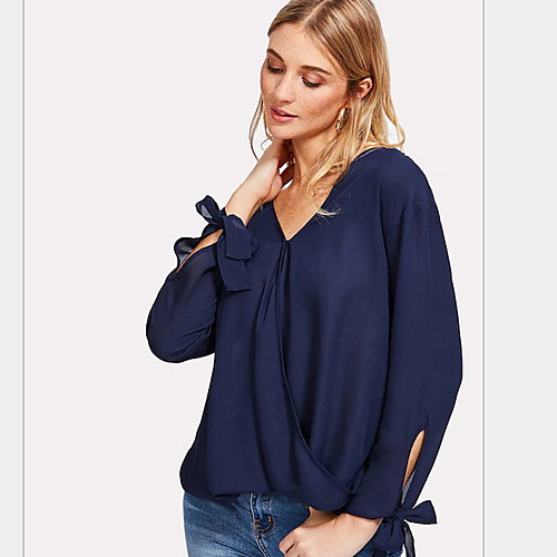 Women's Solid Colored T-shirt Daily V Neck Red / Yellow / Blushing Pink / Brown / Navy Blue
Women's Solid Colored T-shirt Daily V Neck Red / Yellow / Blushing Pink / Brown / Navy Blue