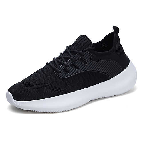 Men's Spring & Summer / Fall & Winter Sporty / Preppy Daily Outdoor Trainers / Athletic Shoes Walking Shoes Mesh Breathable Wear Proof White / Black
Men's Spring & Summer / Fall & Winter Sporty / Preppy Daily Outdoor Trainers / Athletic Shoes Walking Shoes Mesh Breathable Wear Proof White / Black