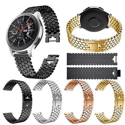 Watch Band for Gear S3 Frontier / Gear S3 Classic / huawei honor Magic Samsung Galaxy Classic Buckle / Business Band Stainless Steel Wrist Strap
Watch Band for Gear S3 Frontier / Gear S3 Classic / huawei honor Magic Samsung Galaxy Classic Buckle / Business Band Stainless Steel Wrist Strap