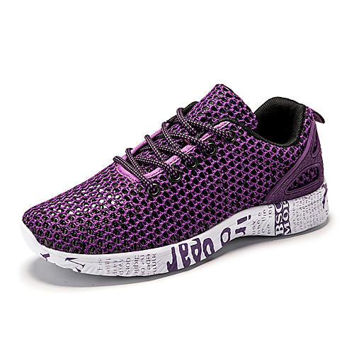 Unisex Fall Daily Outdoor Trainers / Athletic Shoes Running Shoes / Walking Shoes Mesh Breathable Non-slipping Shock Absorbing Black / Purple / Fuchsia
Unisex Fall Daily Outdoor Trainers / Athletic Shoes Running Shoes / Walking Shoes Mesh Breathable Non-slipping Shock Absorbing Black / Purple / Fuchsia