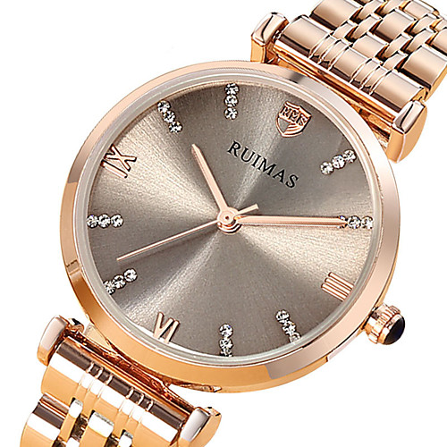 Women's Steel Band Watches Luxury Fashion Stainless Steel Japanese Quartz Gold Silver Water Resistant / Waterproof 30 m 1 pc Analog One Year Battery Life 
Women's Steel Band Watches Luxury Fashion Stainless Steel Japanese Quartz Gold Silver Water Resistant / Waterproof 30 m 1 pc Analog One Year Battery Life