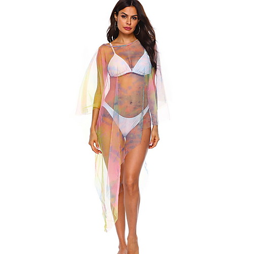 Women's Blushing Pink Cover-Up Swimwear Swimsuit - Rainbow One-Size Blushing Pink
Women's Blushing Pink Cover-Up Swimwear Swimsuit - Rainbow One-Size Blushing Pink