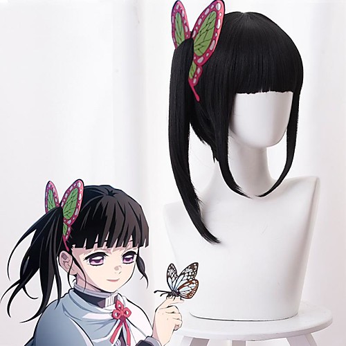 Demon Slayer: Kimetsu no Yaiba Tsuyuri Kanao Cosplay Wigs Women's Straight bangs 14 inch Heat Resistant Fiber Straight Black Teen Adults' Anime Wig
Demon Slayer: Kimetsu no Yaiba Tsuyuri Kanao Cosplay Wigs Women's Straight bangs 14 inch Heat Resistant Fiber Straight Black Teen Adults' Anime Wig