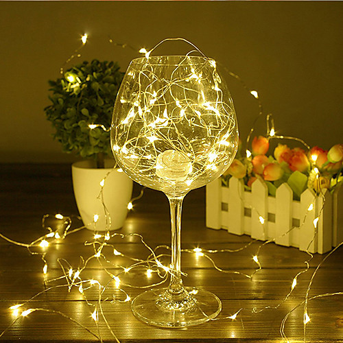 2M 20 LEDs LED String Lights Battery-Powered Waterproof String Lights Fairy Light Home Christmas Wedding Party Decoration 9 Colors Optional
2M 20 LEDs LED String Lights Battery-Powered Waterproof String Lights Fairy Light Home Christmas Wedding Party Decoration 9 Colors Optional
