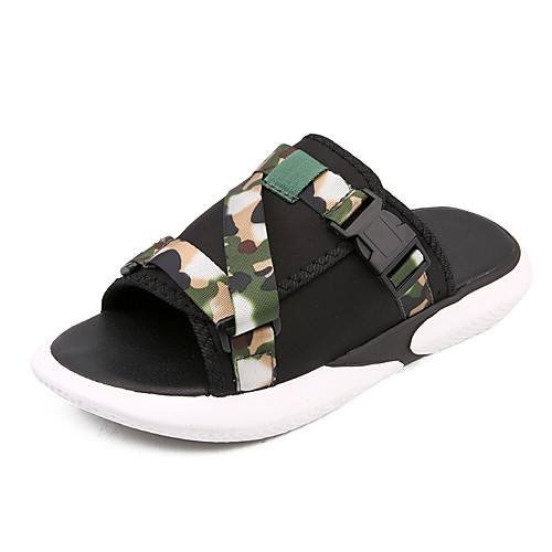 Men's Summer Daily Slippers & Flip-Flops Walking Shoes Cotton Breathable Wear Proof Green / Blue
Men's Summer Daily Slippers & Flip-Flops Walking Shoes Cotton Breathable Wear Proof Green / Blue