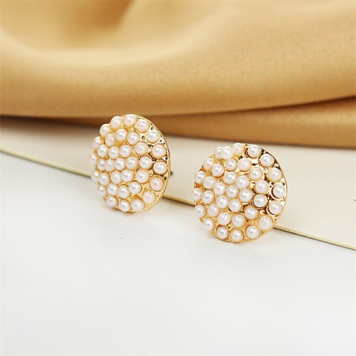 Women's Earrings Holiday Wedding Birthday Romantic Earrings Jewelry Gold For Date Street Festival 1 Pair
Women's Earrings Holiday Wedding Birthday Romantic Earrings Jewelry Gold For Date Street Festival 1 Pair