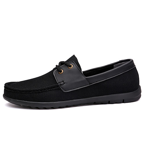 Men's Fall Daily Outdoor Oxfords Running Shoes / Walking Shoes Tissage Volant Breathable Non-slipping Shock Absorbing White / Black
Men's Fall Daily Outdoor Oxfords Running Shoes / Walking Shoes Tissage Volant Breathable Non-slipping Shock Absorbing White / Black