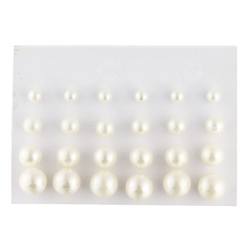 Unisex Stud Earrings Dangle Earrings Earrings Set Drop Ball Ladies Elegant Pearl Imitation Pearl Imitation Diamond Earrings Jewelry White / Black For Casual Daily / Black Pearl
Unisex Stud Earrings Dangle Earrings Earrings Set Drop Ball Ladies Elegant Pearl Imitation Pearl Imitation Diamond Earrings Jewelry White / Black For Casual Daily / Black Pearl