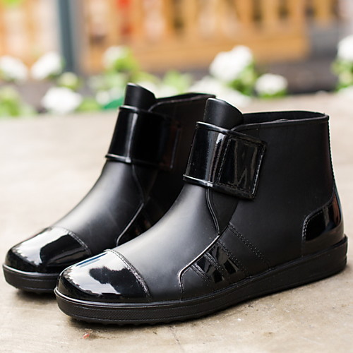 Men's Spring & Summer Daily Boots PVC Waterproof Booties / Ankle Boots Black
Men's Spring & Summer Daily Boots PVC Waterproof Booties / Ankle Boots Black