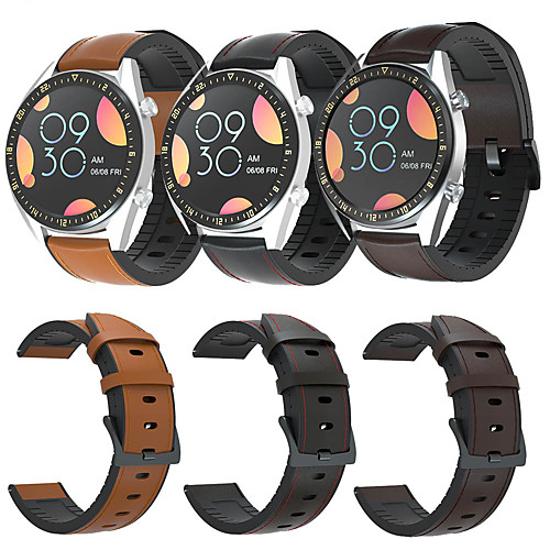 Watch Band for Huawei Watch GT2 46mm Huawei Classic Buckle / Business Band Genuine Leather Wrist Strap
Watch Band for Huawei Watch GT2 46mm Huawei Classic Buckle / Business Band Genuine Leather Wrist Strap