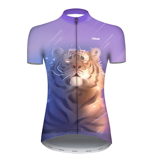 21Grams Women's Short Sleeve Cycling Jersey Polyester Violet Galaxy Animal Tiger Bike Jersey Top Mountain Bike MTB Road Bike Cycling Breathable Quick Dry Ultraviolet Resistant Sports Clothing Apparel
21Grams Women's Short Sleeve Cycling Jersey Polyester Violet Galaxy Animal Tiger Bike Jersey Top Mountain Bike MTB Road Bike Cycling Breathable Quick Dry Ultraviolet Resistant Sports Clothing Apparel