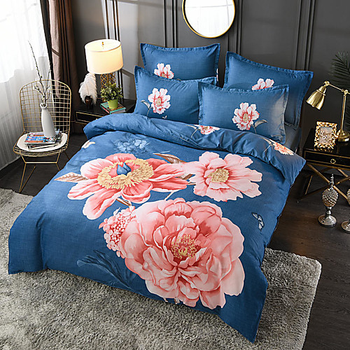 4 Pieces Chinoiserie Duvet Cover Set Elegant Floral Pattern Brushed Comfortable Beddings
4 Pieces Chinoiserie Duvet Cover Set Elegant Floral Pattern Brushed Comfortable Beddings