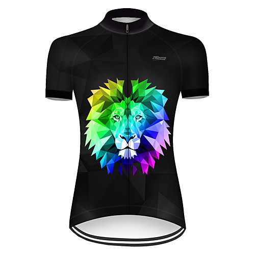 21Grams Women's Short Sleeve Cycling Jersey Polyester Black / Blue Gradient Animal Lion Bike Jersey Top Mountain Bike MTB Road Bike Cycling Breathable Quick Dry Ultraviolet Resistant Sports Clothing
21Grams Women's Short Sleeve Cycling Jersey Polyester Black / Blue Gradient Animal Lion Bike Jersey Top Mountain Bike MTB Road Bike Cycling Breathable Quick Dry Ultraviolet Resistant Sports Clothing