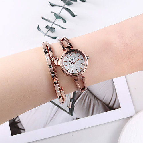 Women's Quartz Watches Elegant Fashion Brown Alloy Chinese Quartz Brown Chronograph Creative New Design 2 Piece Analog One Year Battery Life
Women's Quartz Watches Elegant Fashion Brown Alloy Chinese Quartz Brown Chronograph Creative New Design 2 Piece Analog One Year Battery Life