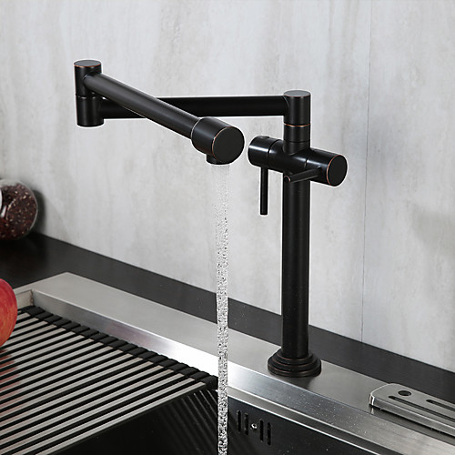 Kitchen faucet - Two Handles One Hole Pot Filler Centerset Contemporary Kitchen Taps
Kitchen faucet - Two Handles One Hole Pot Filler Centerset Contemporary Kitchen Taps