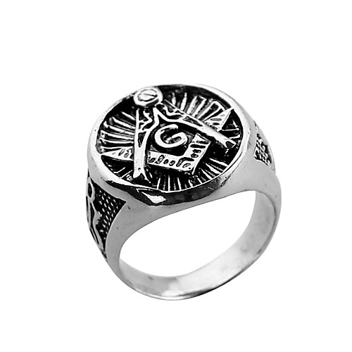Men's Band Ring 1pc Silver Alloy Round Punk Street Jewelry Mixed Color Wearable Environmental
Men's Band Ring 1pc Silver Alloy Round Punk Street Jewelry Mixed Color Wearable Environmental
