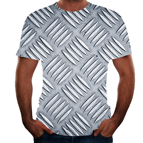 Men's T shirt Color Block 3D Animal Plus Size Short Sleeve Going out Tops Basic Rainbow
Men's T shirt Color Block 3D Animal Plus Size Short Sleeve Going out Tops Basic Rainbow