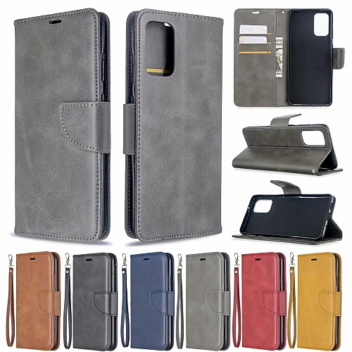 Case for Samsung Scene Picture Samsung Galaxy S20 S20 Plus S20 Ultra A51 A71 Solid color sheepskin pattern PU leather material card holder lanyard all-inclusive anti-fall mobile phone case BF
Case for Samsung Scene Picture Samsung Galaxy S20 S20 Plus S20 Ultra A51 A71 Solid color sheepskin pattern PU leather material card holder lanyard all-inclusive anti-fall mobile phone case BF