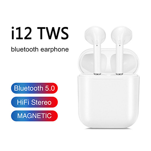 Original i12 TWS Wireless Bluetooth 5.0 Earbuds Sports Sweatproof Headphone Touch Portable Earphone
Original i12 TWS Wireless Bluetooth 5.0 Earbuds Sports Sweatproof Headphone Touch Portable Earphone