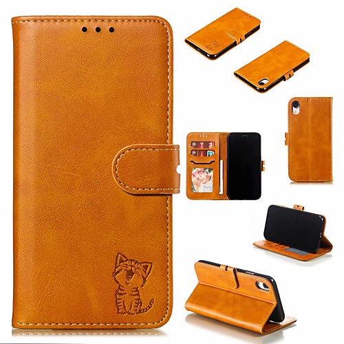 Case For Apple iPhone 11 / iPhone 11 Pro / iPhone 11 Pro Max Card Holder / Shockproof / Dustproof Full Body Cases Solid Colored PU Leather / TPU
Case For Apple iPhone 11 / iPhone 11 Pro / iPhone 11 Pro Max Card Holder / Shockproof / Dustproof Full Body Cases Solid Colored PU Leather / TPU