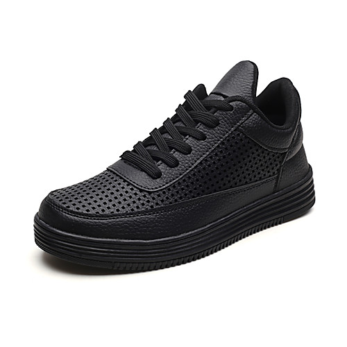 Men's Fall / Spring & Summer Daily Outdoor Sneakers Running Shoes / Walking Shoes Mesh Breathable Non-slipping Shock Absorbing White / Black
Men's Fall / Spring & Summer Daily Outdoor Sneakers Running Shoes / Walking Shoes Mesh Breathable Non-slipping Shock Absorbing White / Black