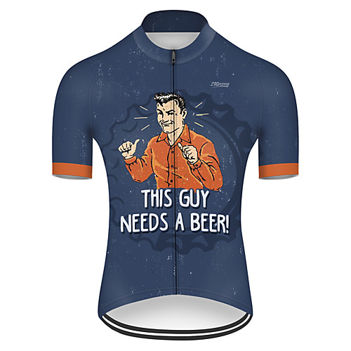 21Grams Men's Short Sleeve Cycling Jersey Summer Nylon Polyester BlueWhite Funny Oktoberfest Beer Bike Jersey Top Mountain Bike MTB Road Bike Cycling Ultraviolet Resistant Quick Dry Breathable Sports
21Grams Men's Short Sleeve Cycling Jersey Summer Nylon Polyester BlueWhite Funny Oktoberfest Beer Bike Jersey Top Mountain Bike MTB Road Bike Cycling Ultraviolet Resistant Quick Dry Breathable Sports