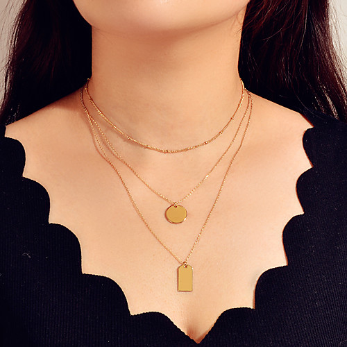 Women's Necklace Vertical / Gold bar Statement Boho Punk Africa Chrome Gold 49.5 cm Necklace Jewelry 2pcs For Wedding Party Evening Engagement Prom Beach
Women's Necklace Vertical / Gold bar Statement Boho Punk Africa Chrome Gold 49.5 cm Necklace Jewelry 2pcs For Wedding Party Evening Engagement Prom Beach