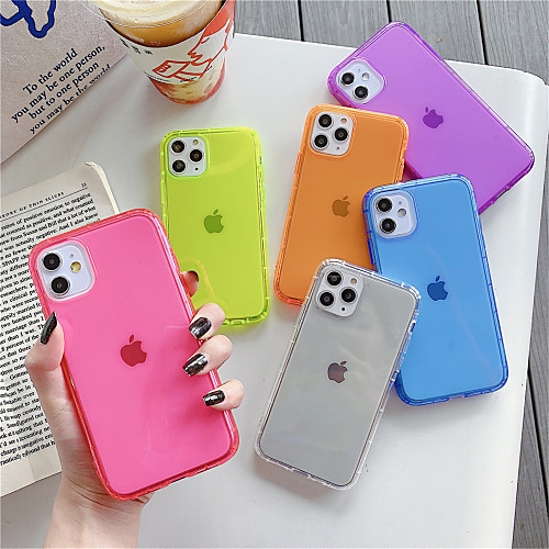 Case For Apple iPhone 11 Pro Max iPhone 11 Pro Phone Case TPU Material Fluorescence Air Pressure Solid Color Phone Case for iPhone 11 XS Max XR XS X 8 Plus 7 Plus 8 7
Case For Apple iPhone 11 Pro Max iPhone 11 Pro Phone Case TPU Material Fluorescence Air Pressure Solid Color Phone Case for iPhone 11 XS Max XR XS X 8 Plus 7 Plus 8 7