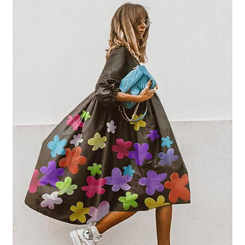 Women's A Line Dress Midi Dress Blushing Pink Green White Black Red 3/4 Length Sleeve Leopard Summer Round Neck Hot Streetwear 2021 S M L XL XXL / Chiffon
Women's A Line Dress Midi Dress Blushing Pink Green White Black Red 3/4 Length Sleeve Leopard Summer Round Neck Hot Streetwear 2021 S M L XL XXL / Chiffon