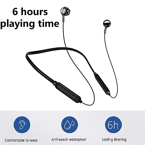 LITBest G5 Neckband Headphone Wireless Bluetooth 4.2 Volume Control for Sport Fitness
LITBest G5 Neckband Headphone Wireless Bluetooth 4.2 Volume Control for Sport Fitness