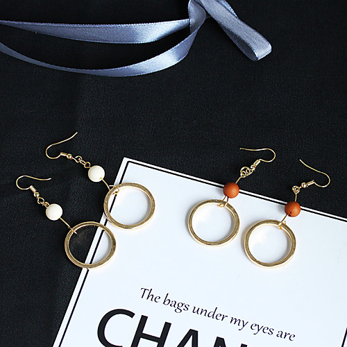 Women's Earrings Holiday Wedding Birthday Romantic Earrings Jewelry White / Brown / Black For Date Street Festival 1 Pair
Women's Earrings Holiday Wedding Birthday Romantic Earrings Jewelry White / Brown / Black For Date Street Festival 1 Pair