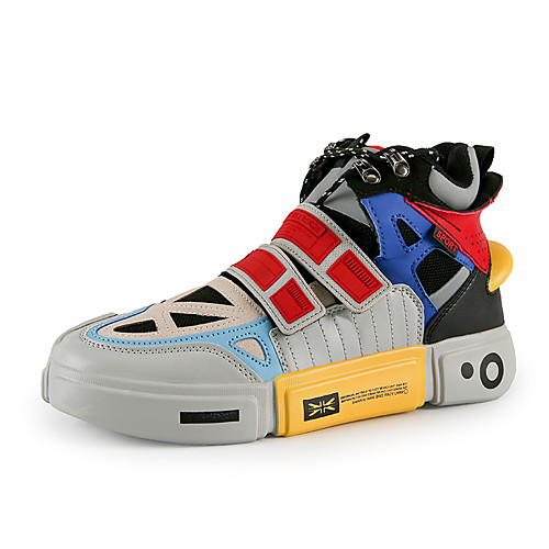 Men's Fall / Spring & Summer Daily Outdoor Trainers / Athletic Shoes Running Shoes / Walking Shoes Mesh Breathable Non-slipping Shock Absorbing Orange / Rainbow / Gray
Men's Fall / Spring & Summer Daily Outdoor Trainers / Athletic Shoes Running Shoes / Walking Shoes Mesh Breathable Non-slipping Shock Absorbing Orange / Rainbow / Gray