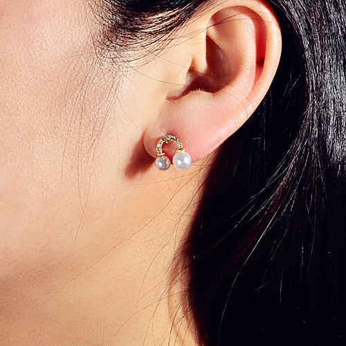 Women's Earrings Geometrical Wedding Birthday Basic Trendy Romantic Fashion French Imitation Diamond Gold Pearl Earrings Jewelry Gold For Party Evening Engagement Prom Vacation Beach 1 Pair
Women's Earrings Geometrical Wedding Birthday Basic Trendy Romantic Fashion French Imitation Diamond Gold Pearl Earrings Jewelry Gold For Party Evening Engagement Prom Vacation Beach 1 Pair