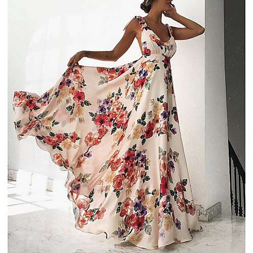 Women's Mini Sundress Dress - Sleeveless Print Summer V Neck Elegant 2020 White Khaki Light Blue S M L XL
Women's Mini Sundress Dress - Sleeveless Print Summer V Neck Elegant 2020 White Khaki Light Blue S M L XL