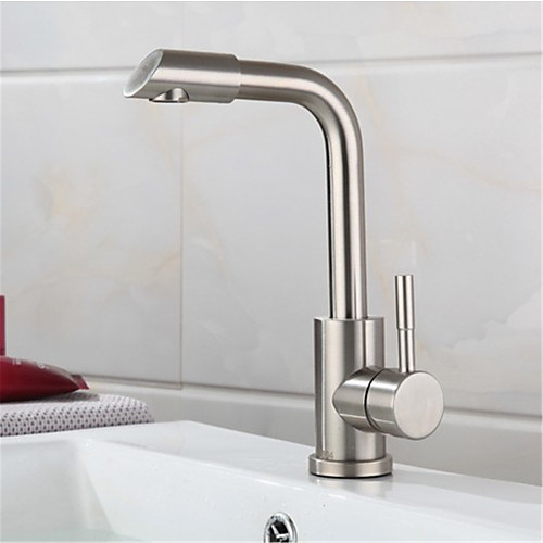 Stainless Steel Basin Faucet Hot And Cold Brushed Rotating Wash Basin Wash Basin Faucet Without Hose
Stainless Steel Basin Faucet Hot And Cold Brushed Rotating Wash Basin Wash Basin Faucet Without Hose