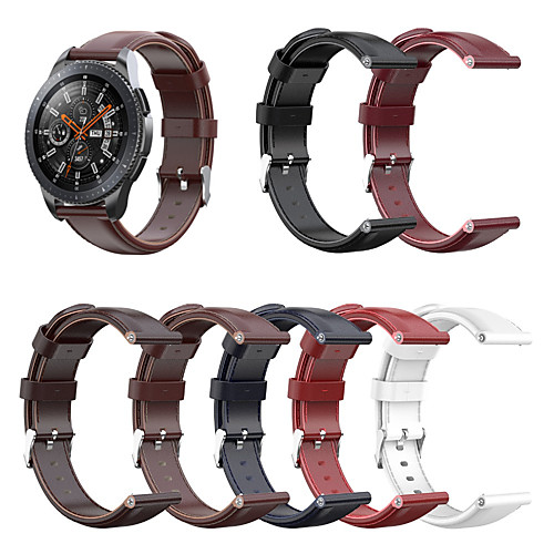 Retro Leather Watch Band Wrist Strap For Samsung Galaxy Watch 46mm / Gear S3 Classic / S3 Frontier Replaceable Bracelet Wristband
Retro Leather Watch Band Wrist Strap For Samsung Galaxy Watch 46mm / Gear S3 Classic / S3 Frontier Replaceable Bracelet Wristband