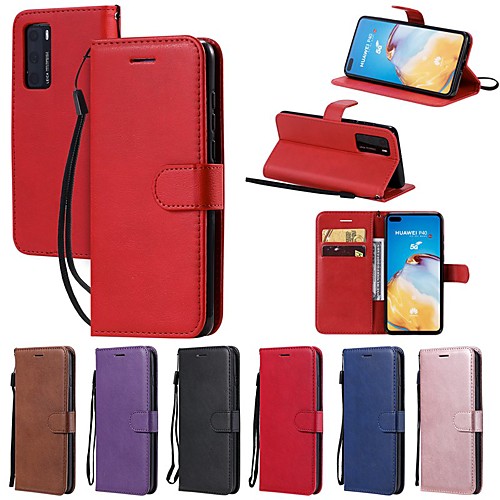 Case For Huawei P40/P30 Pro/P40 Lite Wallet / Card Holder / with Stand Full Body Cases Solid Colored PU Leather For P Smart Z/Y6 2019/Y7/Y9 Prime/Y5/Honor 8A/10 Lite/P20 Lite 2019/Mate 30/Nova 6SE
Case For Huawei P40/P30 Pro/P40 Lite Wallet / Card Holder / with Stand Full Body Cases Solid Colored PU Leather For P Smart Z/Y6 2019/Y7/Y9 Prime/Y5/Honor 8A/10 Lite/P20 Lite 2019/Mate 30/Nova 6SE