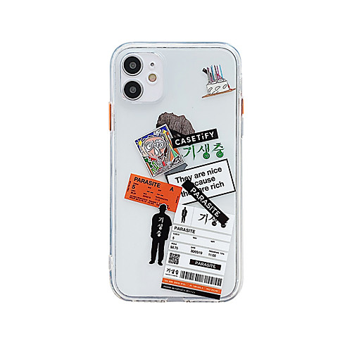 Transparent / Cartoon / Word TPU Case for Apple iPhone 11 Pro Max X XR XS Max 8 Plus 7 Plus SE(2020) Back Cover
Transparent / Cartoon / Word TPU Case for Apple iPhone 11 Pro Max X XR XS Max 8 Plus 7 Plus SE(2020) Back Cover