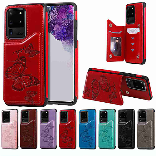Case For Samsung Galaxy S20 / S20 Plus / S20 Ultra Wallet / Card Holder / with Stand Back Cover Big Butterfly Embossing PU Leather / TPU for Galaxy S10 / S10E / S10 Plus / A50(2019) / A30S(2019)
Case For Samsung Galaxy S20 / S20 Plus / S20 Ultra Wallet / Card Holder / with Stand Back Cover Big Butterfly Embossing PU Leather / TPU for Galaxy S10 / S10E / S10 Plus / A50(2019) / A30S(2019)
