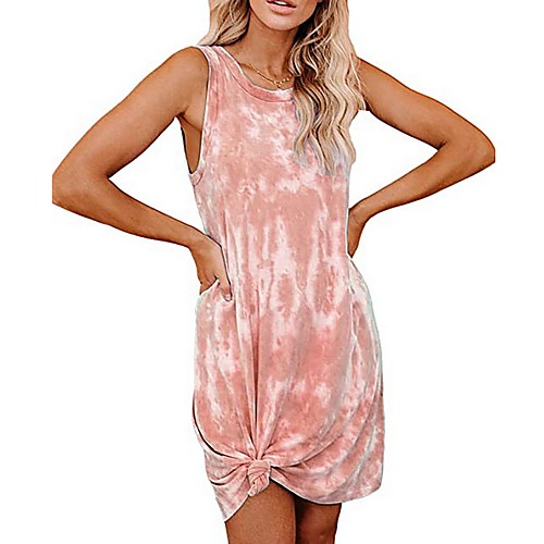 Women's Shift Dress - Sleeveless Floral Tie Dye Summer Elegant Loose 2020 Blushing Pink Orange Light Green Gray Light Blue S M L XL XXL
Women's Shift Dress - Sleeveless Floral Tie Dye Summer Elegant Loose 2020 Blushing Pink Orange Light Green Gray Light Blue S M L XL XXL