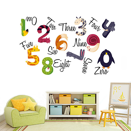Cartoon Number Cute Animals Wall Sticker Removable PVC Cute Numbers Art Decal For Children's Bedroom Diy Home Decer
Cartoon Number Cute Animals Wall Sticker Removable PVC Cute Numbers Art Decal For Children's Bedroom Diy Home Decer