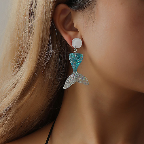 Women's Earrings Holiday Wedding Birthday Romantic Earrings Jewelry Silver For Date Street Festival 1 Pair
Women's Earrings Holiday Wedding Birthday Romantic Earrings Jewelry Silver For Date Street Festival 1 Pair