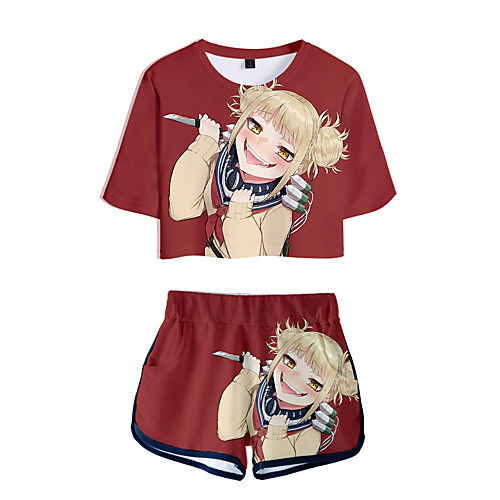 Inspired by Cosplay Bakugou Katsuki Cosplay Costume Outfits Polyster Print Printing Shorts For Women's / Men's / T-shirt
Inspired by Cosplay Bakugou Katsuki Cosplay Costume Outfits Polyster Print Printing Shorts For Women's / Men's / T-shirt