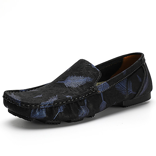 Men's Spring & Summer / Fall & Winter Daily Outdoor Loafers & Slip-Ons Walking Shoes Cowhide Breathable Wear Proof Black / Gold / Blue
Men's Spring & Summer / Fall & Winter Daily Outdoor Loafers & Slip-Ons Walking Shoes Cowhide Breathable Wear Proof Black / Gold / Blue