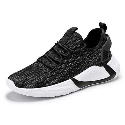 Men's Fall Daily Outdoor Trainers / Athletic Shoes Running Shoes / Walking Shoes Tissage Volant Breathable Non-slipping Shock Absorbing Dark Grey / Black
Men's Fall Daily Outdoor Trainers / Athletic Shoes Running Shoes / Walking Shoes Tissage Volant Breathable Non-slipping Shock Absorbing Dark Grey / Black