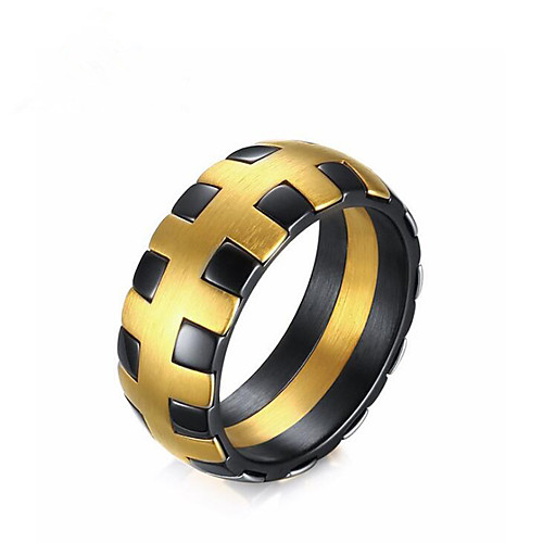Men's Ring 1pc Gold Titanium Steel Round Stylish Gift Festival Jewelry Classic Flower
Men's Ring 1pc Gold Titanium Steel Round Stylish Gift Festival Jewelry Classic Flower