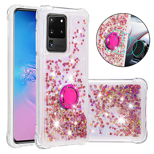 Case For Samsung Galaxy S20 Plus / S20 Ultra / S20/S9/S9PLUS/S10E/S10PLUS/S10/S10 5G/S8/S8 plus/A71/A51 Shockproof / Flowing Liquid / Ring Holder Back Cover Glitter Shine TPU
Case For Samsung Galaxy S20 Plus / S20 Ultra / S20/S9/S9PLUS/S10E/S10PLUS/S10/S10 5G/S8/S8 plus/A71/A51 Shockproof / Flowing Liquid / Ring Holder Back Cover Glitter Shine TPU